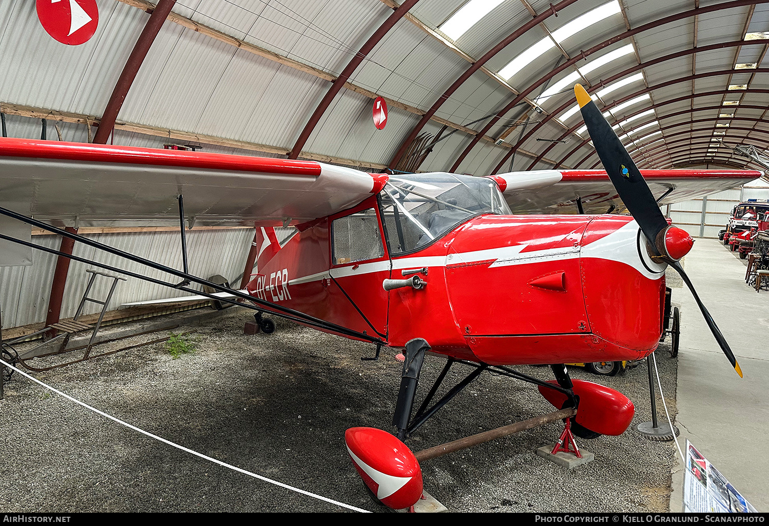 Aircraft Photo of OY-ECR | SAI KZ III U-2 | AirHistory.net #590252