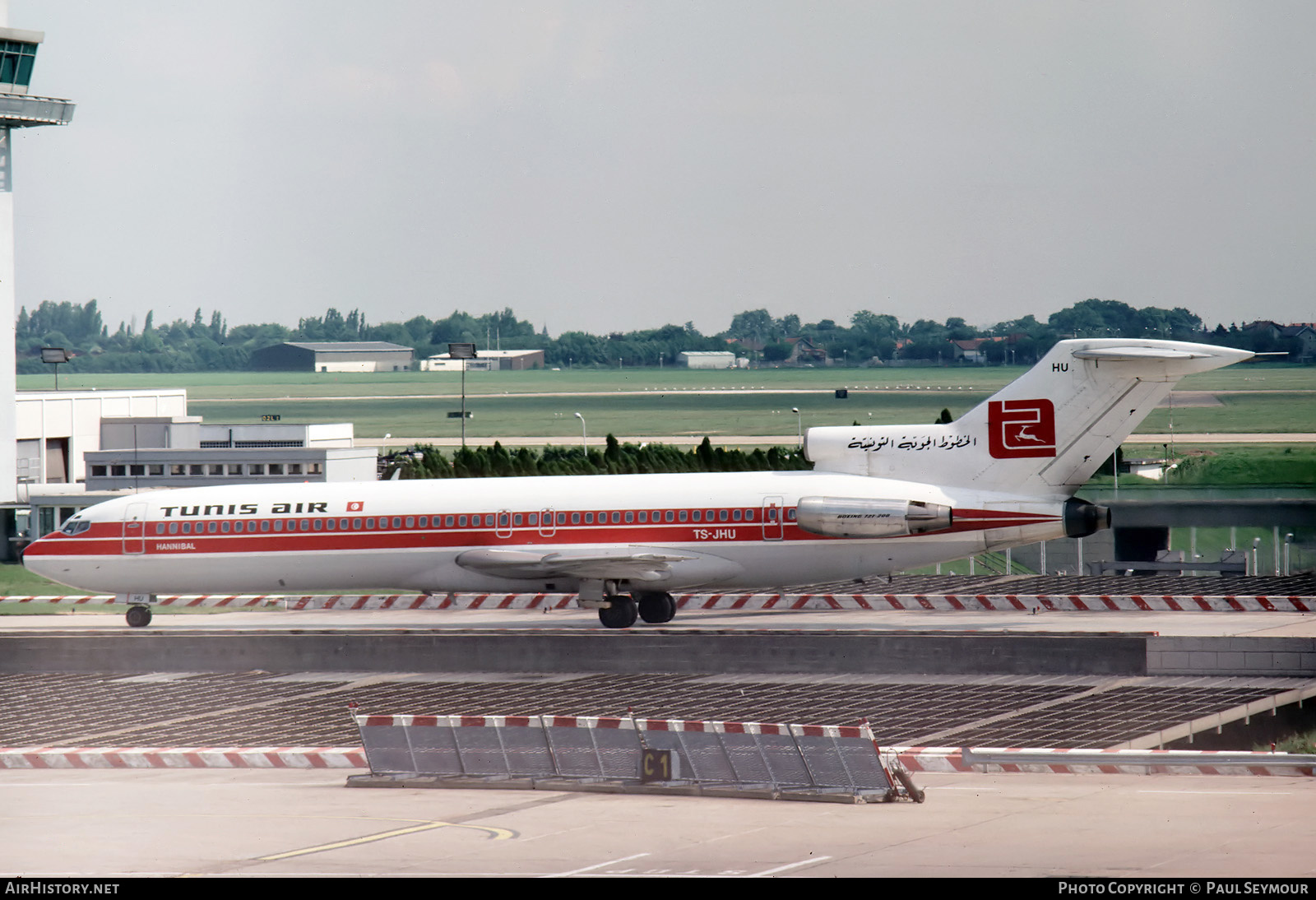 Aircraft Photo of TS-JHU | Boeing 727-2H3/Adv | Tunis Air | AirHistory.net #590255