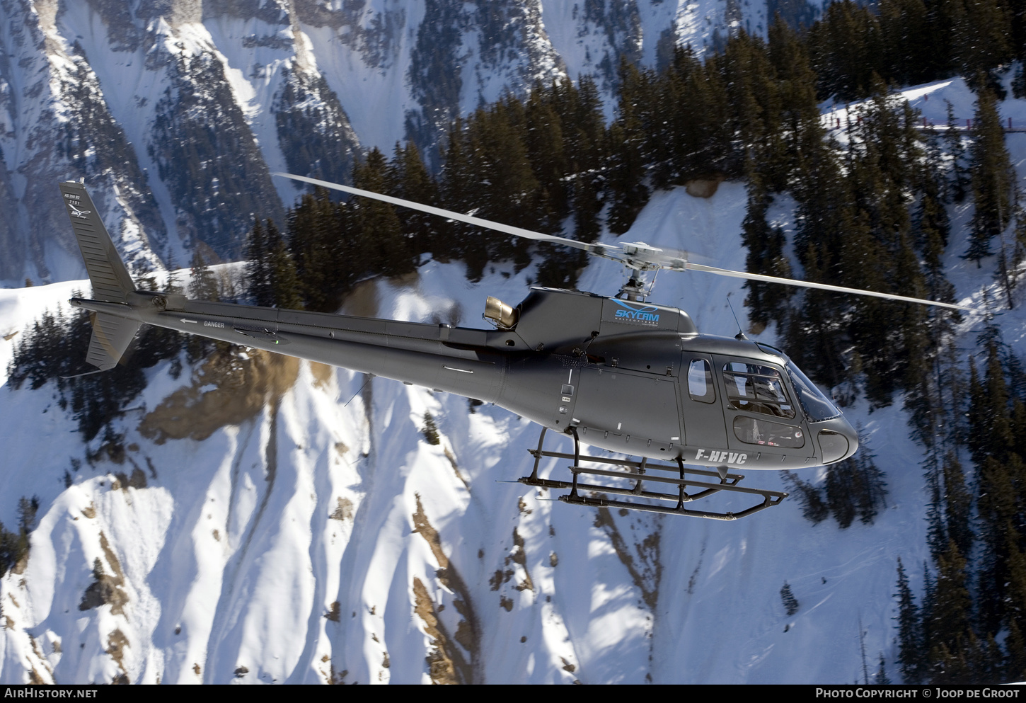 Aircraft Photo of F-HFVC | Eurocopter AS-350B-2 Ecureuil | Skycam Hélicoptères | AirHistory.net #590262