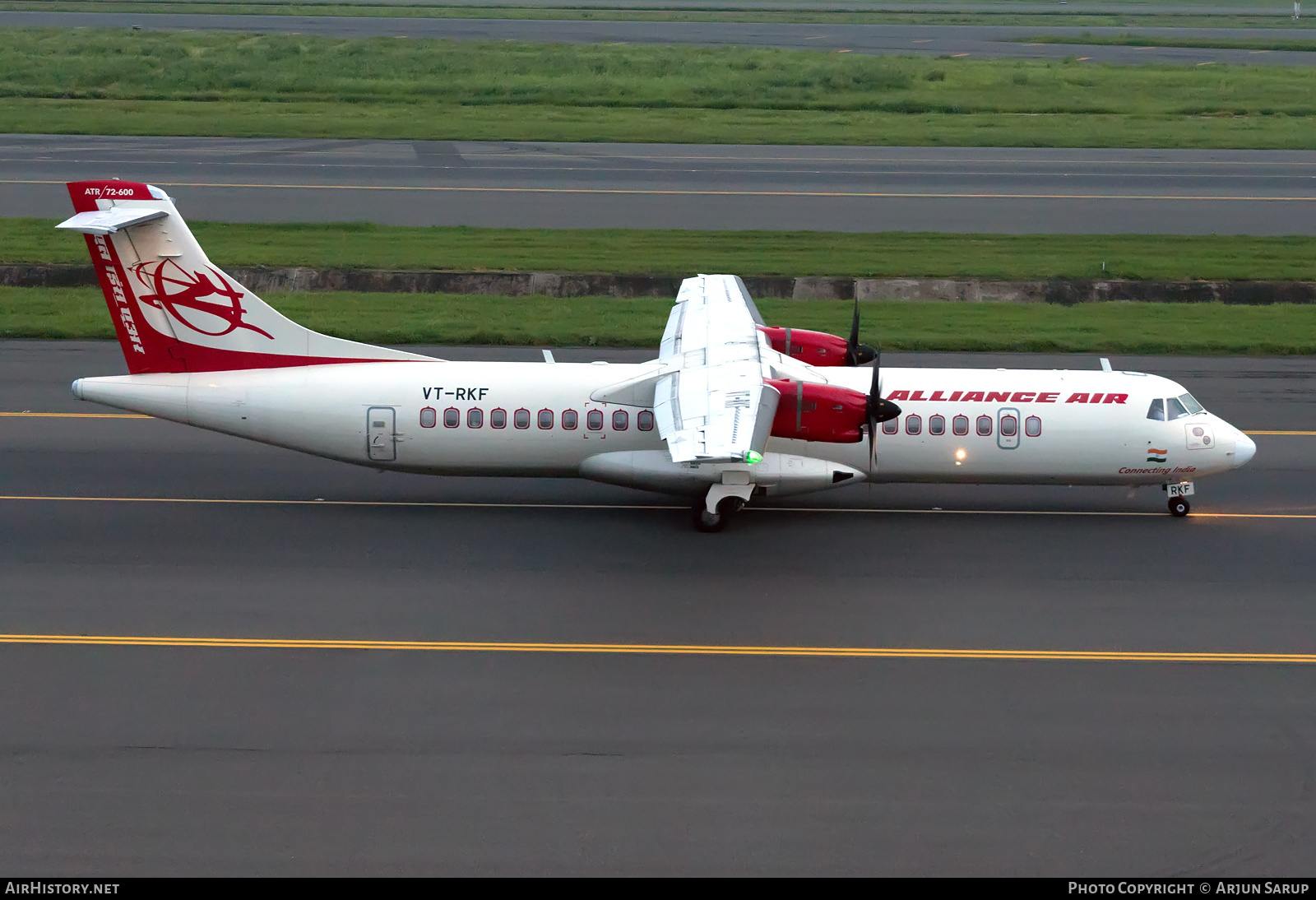 Aircraft Photo of VT-RKF | ATR ATR-72-600 (ATR-72-212A) | Alliance Air | AirHistory.net #590266