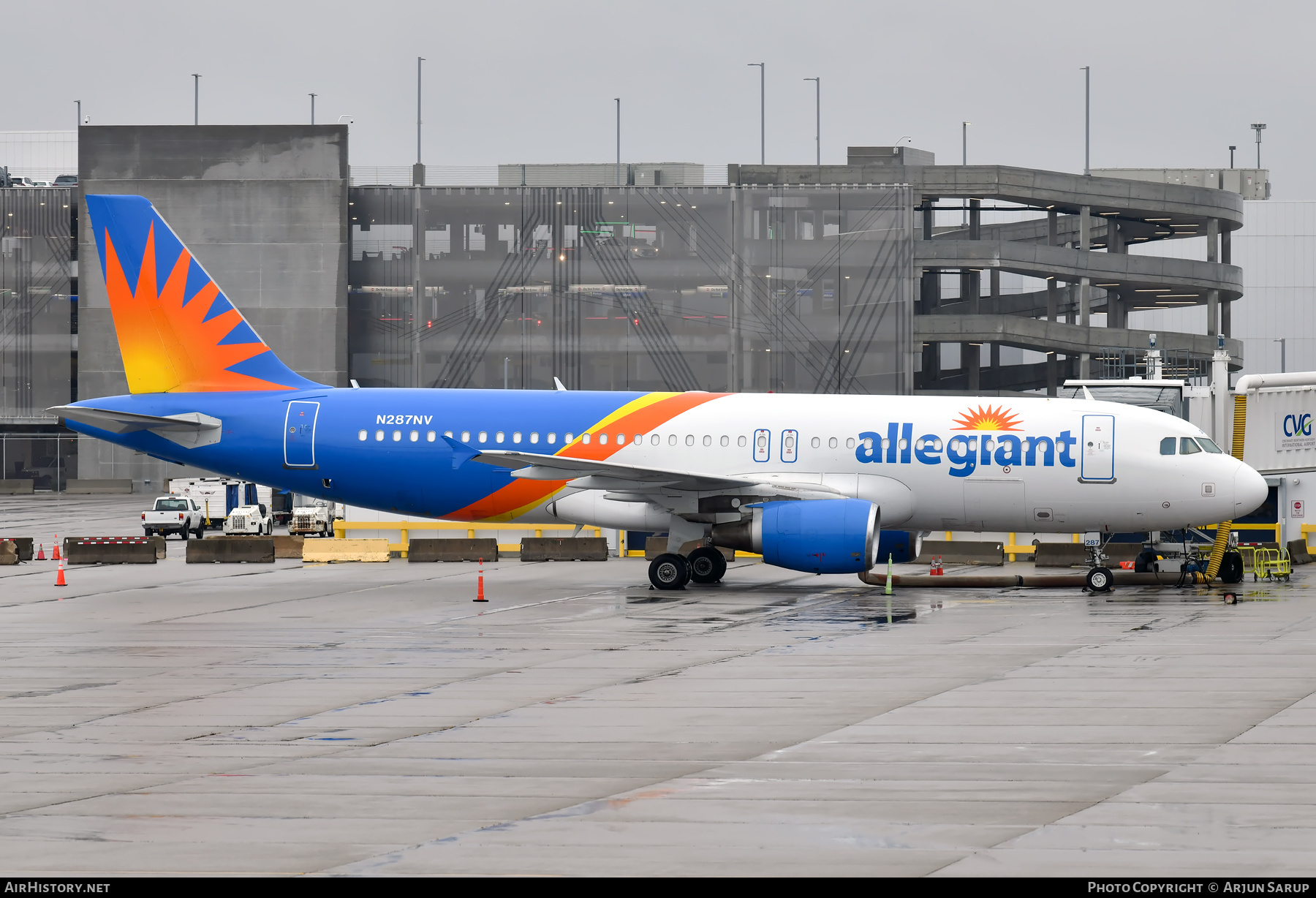 Aircraft Photo of N287NV | Airbus A320-214 | Allegiant Air | AirHistory.net #590270