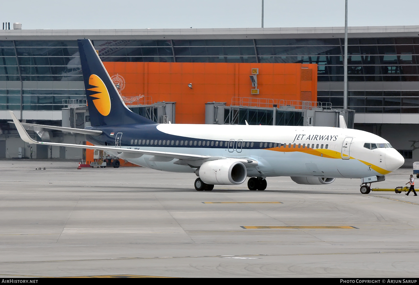 Aircraft Photo of VT-JBK | Boeing 737-85R | Jet Airways | AirHistory.net #590305