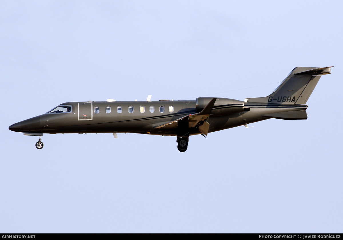 Aircraft Photo of G-USHA | Learjet 75 | AirHistory.net #590308