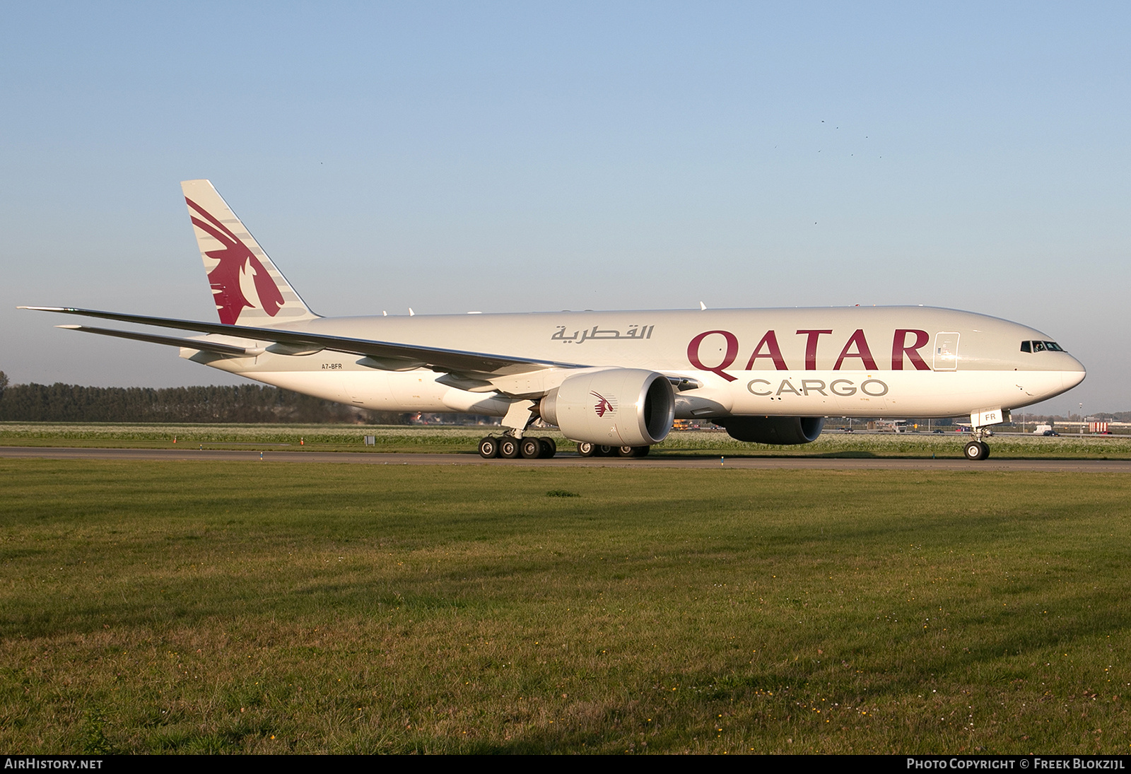 Aircraft Photo of A7-BFR | Boeing 777-F | Qatar Airways Cargo | AirHistory.net #590319