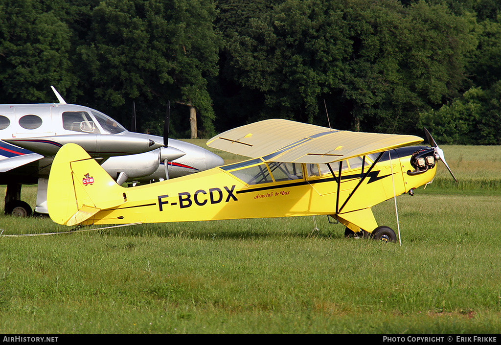 Aircraft Photo of F-BCDX | Piper J-3C-65 Cub | Aéroclub de Dax | AirHistory.net #590324