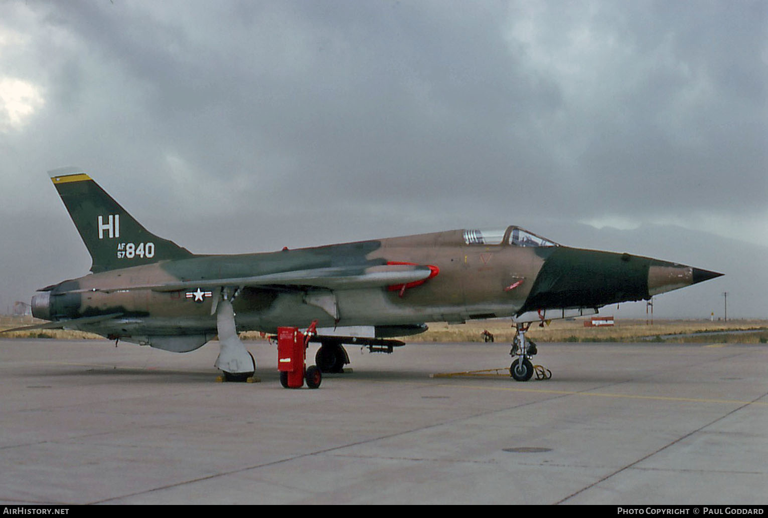 Aircraft Photo of 57-5840 / AF57-840 | Republic F-105B Thunderchief | USA - Air Force | AirHistory.net #590346