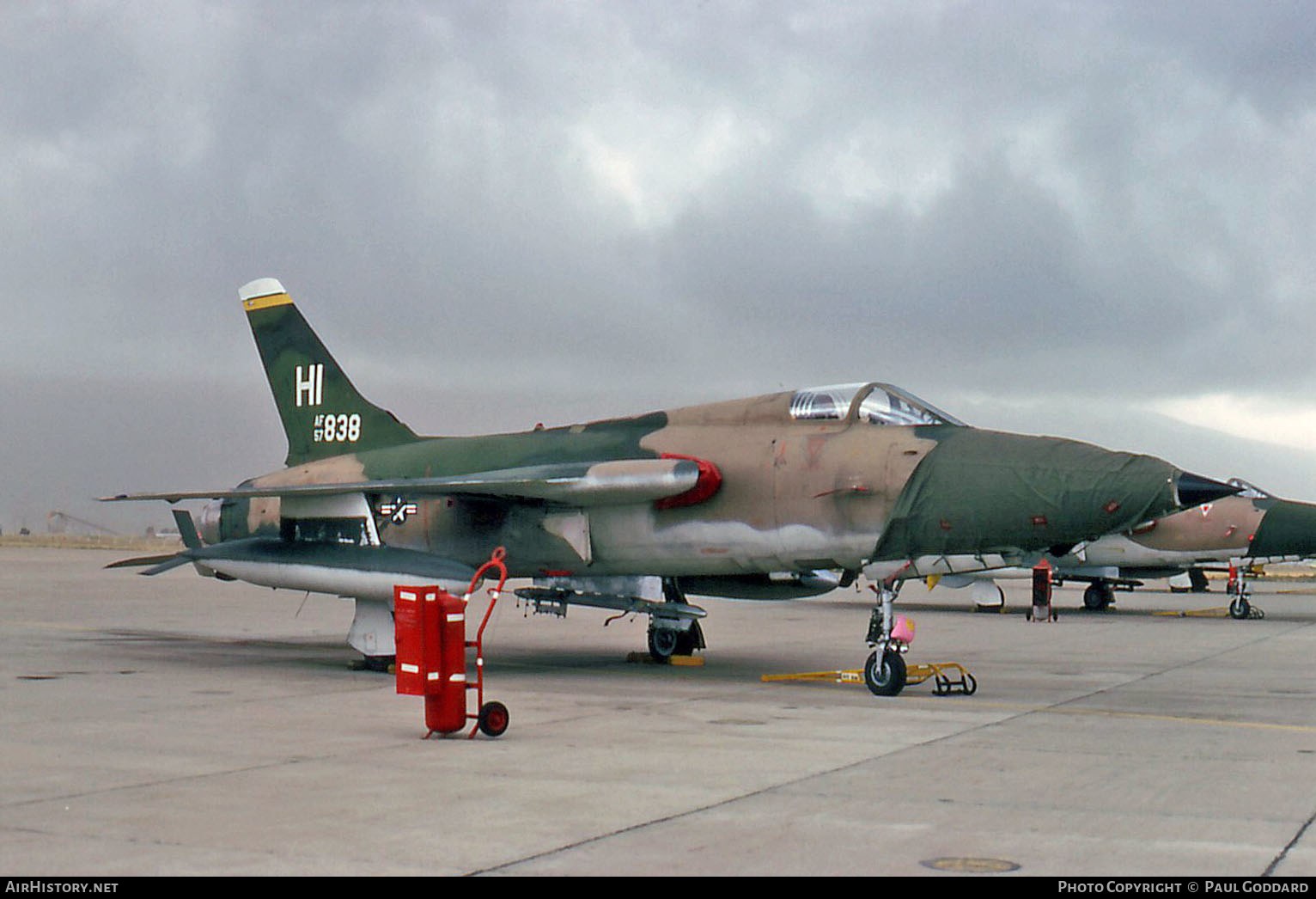Aircraft Photo of 57-5838 / AF57-838 | Republic F-105B Thunderchief | USA - Air Force | AirHistory.net #590362