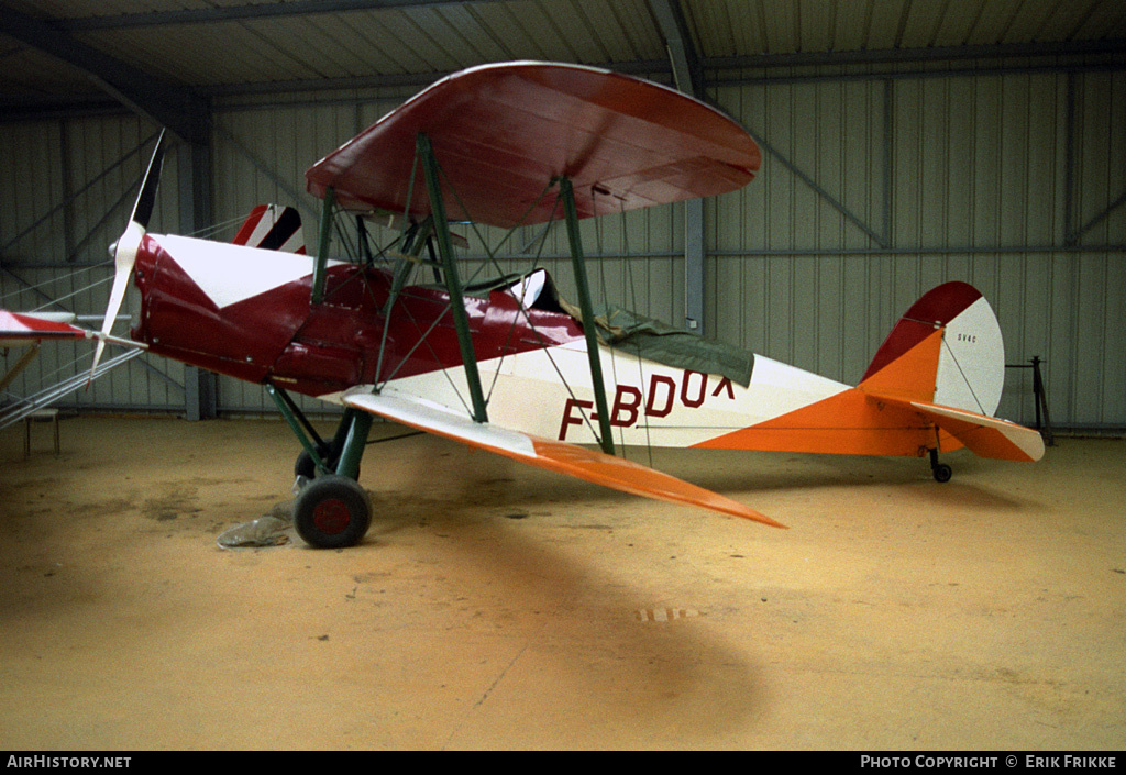 Aircraft Photo of F-BDOX | Stampe-Vertongen SV-4C | AirHistory.net #590364