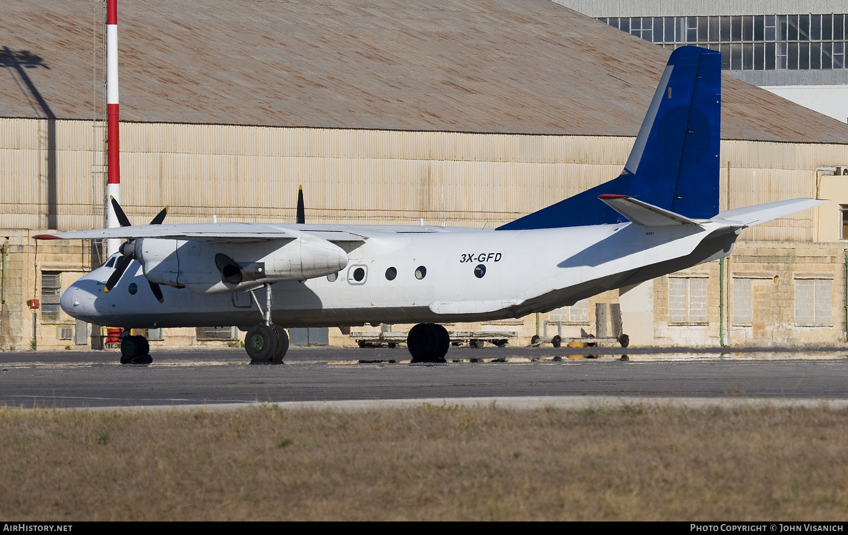 Aircraft Photo of 3X-GFD | Antonov An-26B-100 | AirHistory.net #590389