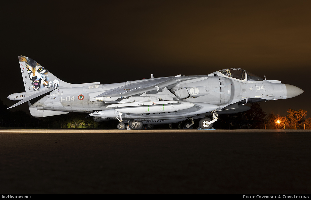 Aircraft Photo of MM7200 | Boeing AV-8B Harrier II+ | Italy - Navy | AirHistory.net #590391