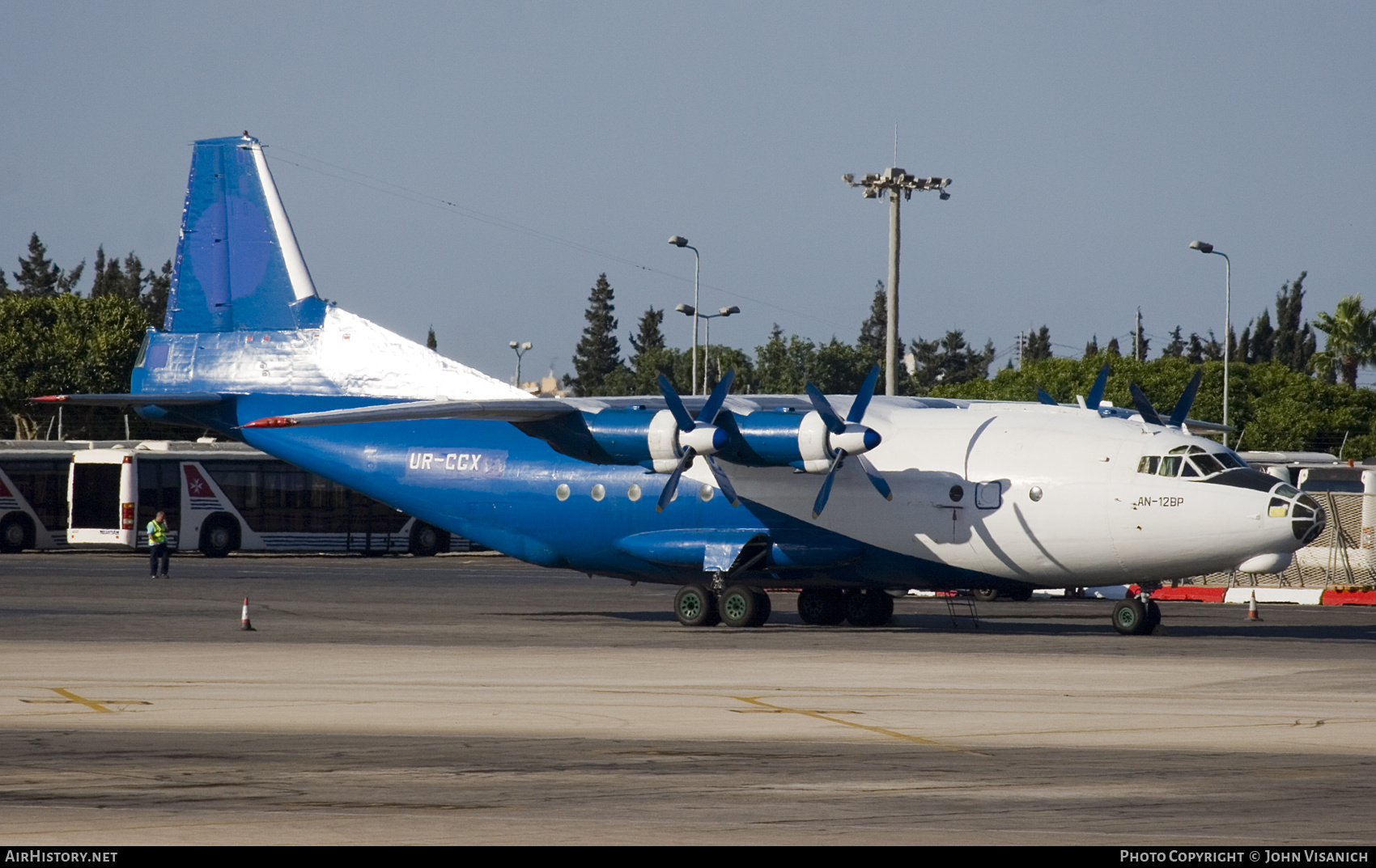 Aircraft Photo of UR-CGX | Antonov An-12BP | AirHistory.net #590392