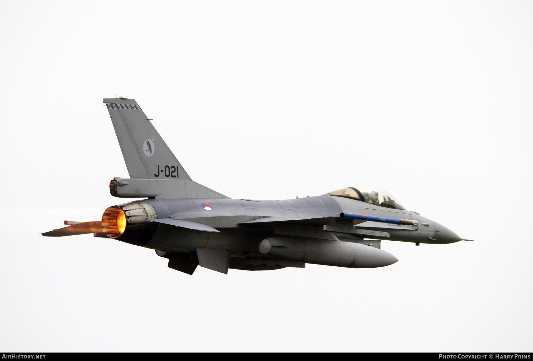 Aircraft Photo of J-021 | General Dynamics F-16A Fighting Falcon | Netherlands - Air Force | AirHistory.net #590413