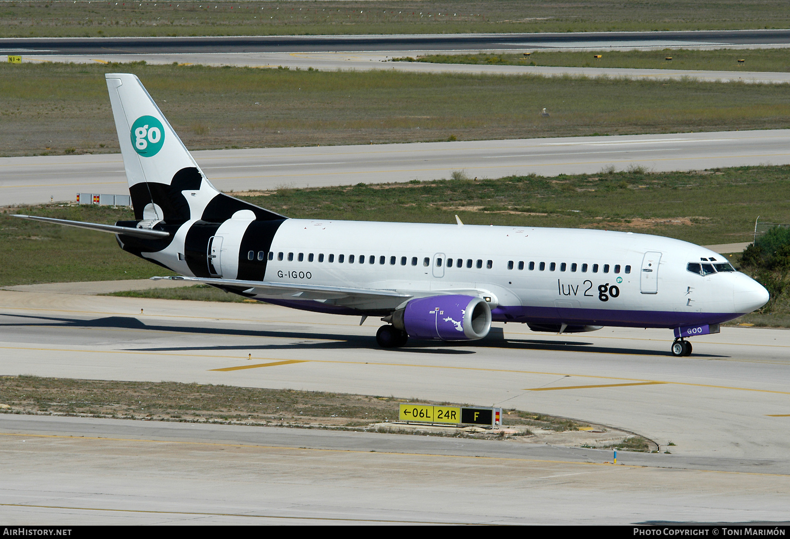 Aircraft Photo of G-IGOO | Boeing 737-36N | Go Fly | AirHistory.net #590421