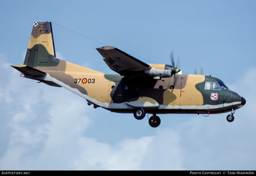 Aircraft Photo of T.12B-17 | CASA C-212-100 Aviocar | Spain - Air Force | AirHistory.net #590431