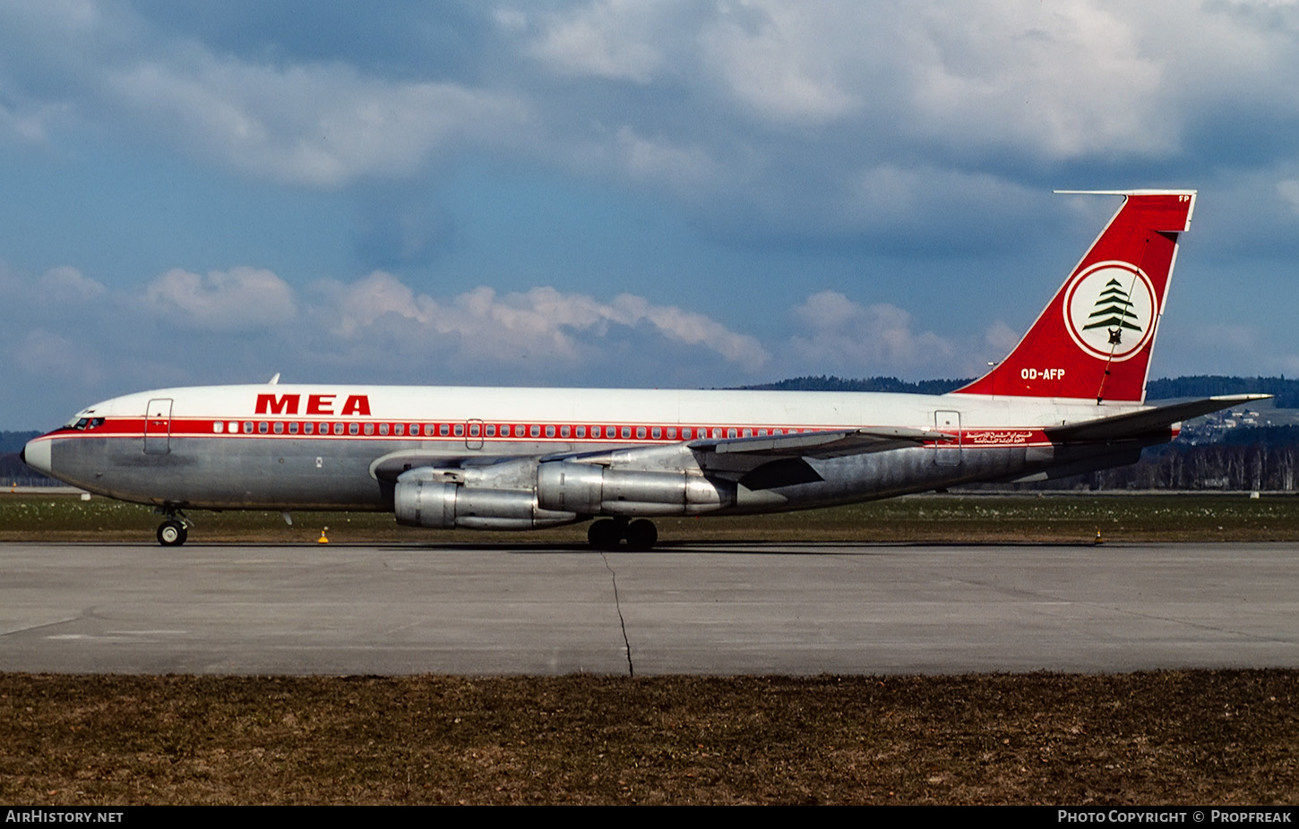 Aircraft Photo of OD-AFP | Boeing 720-023(B) | MEA - Middle East Airlines | AirHistory.net #590437