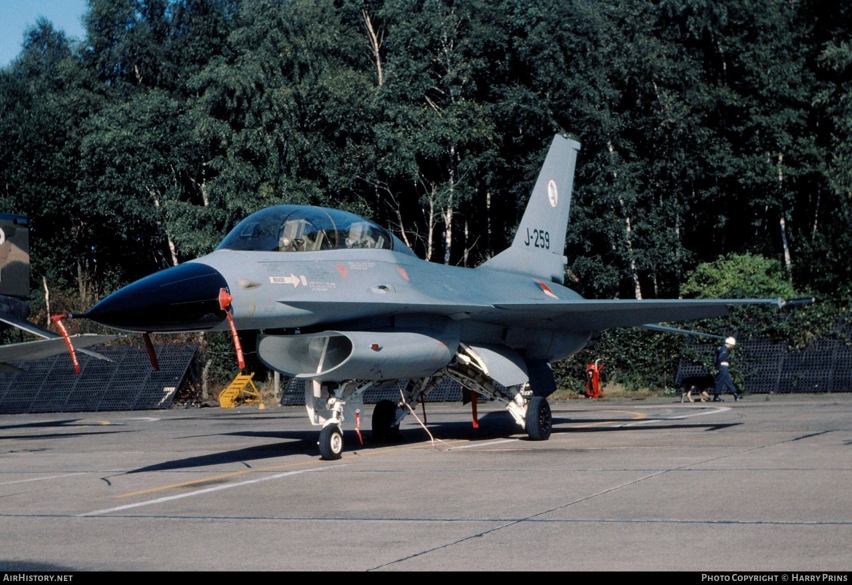 Aircraft Photo of J-259 | General Dynamics F-16B Fighting Falcon | Netherlands - Air Force | AirHistory.net #590439