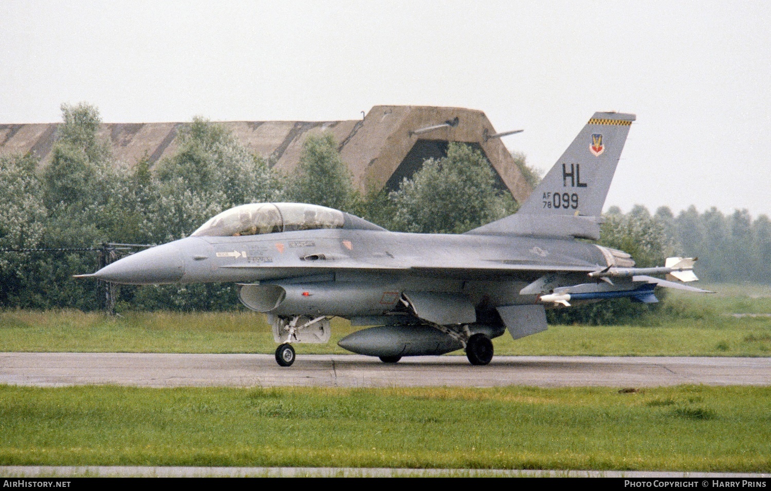 Aircraft Photo of 78-0099 / AF78-099 | General Dynamics F-16B Fighting Falcon | USA - Air Force | AirHistory.net #590451