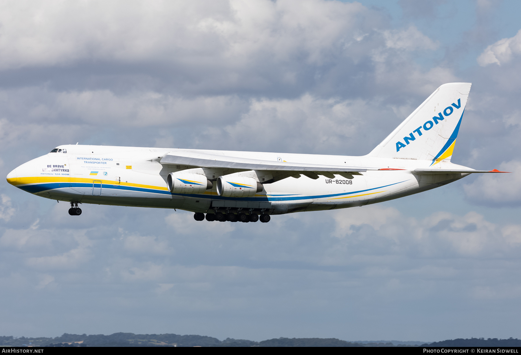 Aircraft Photo of UR-82008 | Antonov An-124-100M-150 Ruslan | Antonov Airlines | AirHistory.net #590453