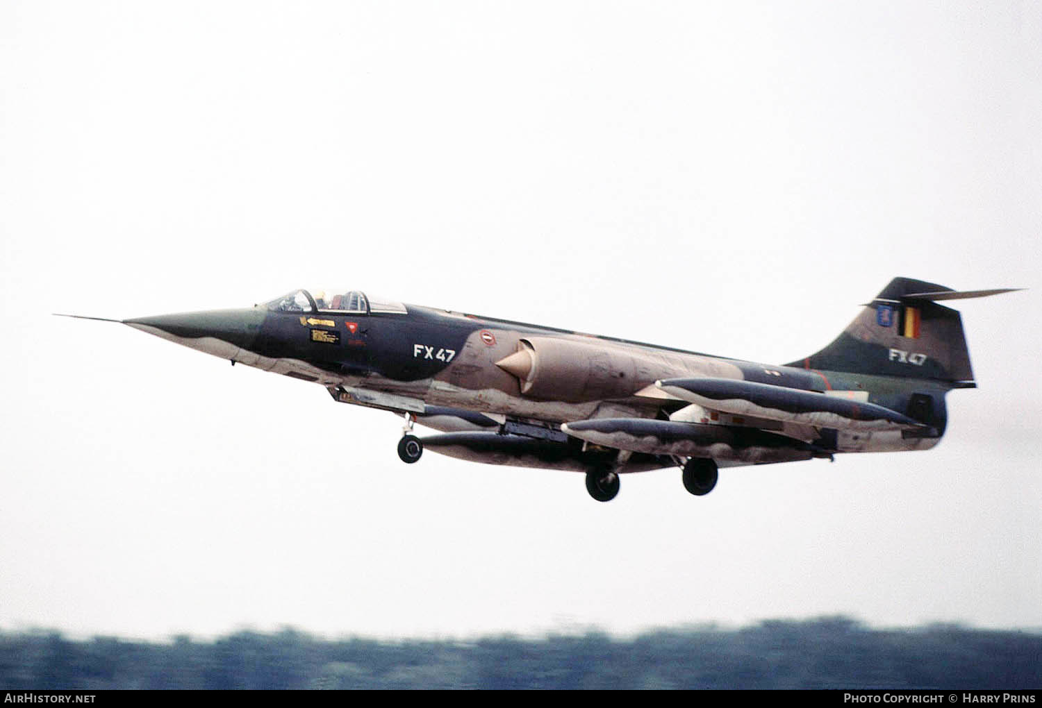 Aircraft Photo of FX47 | Lockheed F-104G Starfighter | Belgium - Air Force | AirHistory.net #590458