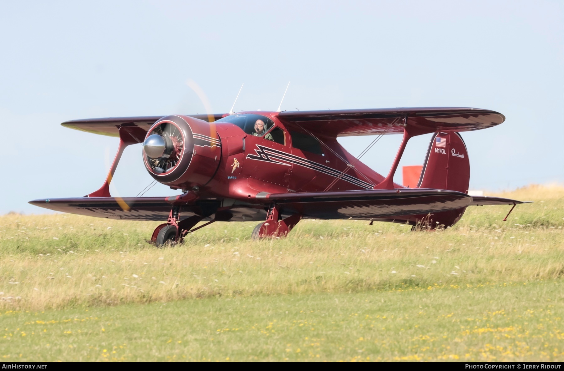 Aircraft Photo of N17GL | Beech D17S | AirHistory.net #590479