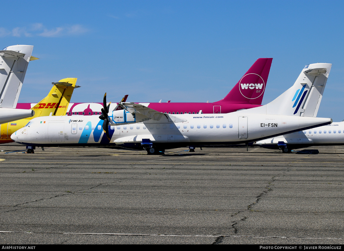 Aircraft Photo of EI-FSN | ATR ATR-72-600 (ATR-72-212A) | AirHistory.net #590488