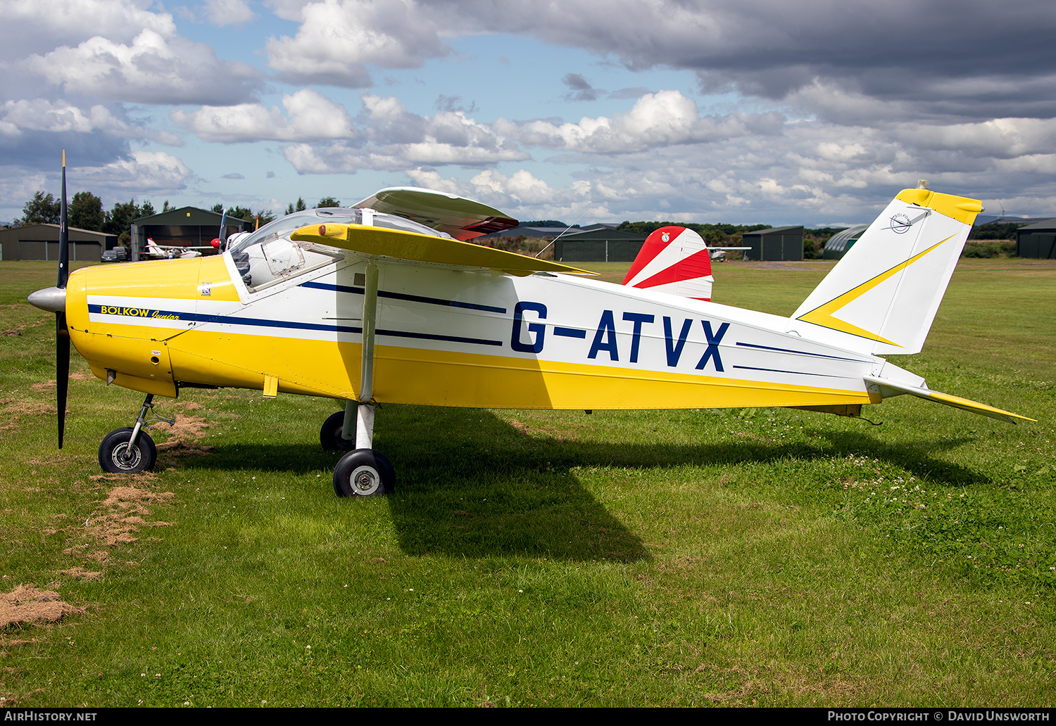 Aircraft Photo of G-ATVX | Bolkow BO-208C Junior | AirHistory.net #590491