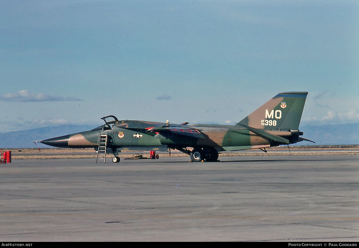 Aircraft Photo of 70-2398 / AF70-398 | General Dynamics F-111F Aardvark | USA - Air Force | AirHistory.net #590496