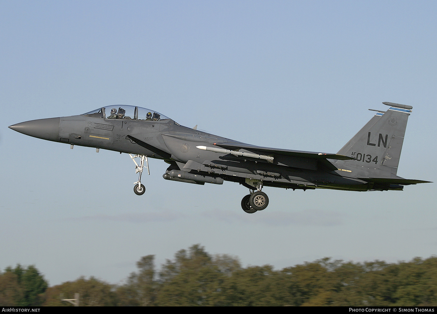 Aircraft Photo of 98-0134 / AF98-0134 | Boeing F-15E Strike Eagle | USA - Air Force | AirHistory.net #590499