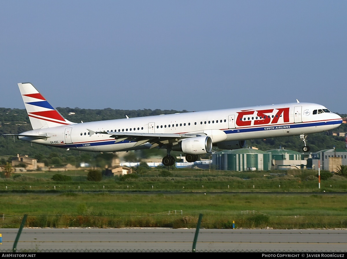Aircraft Photo of OK-CEC | Airbus A321-211 | ČSA - Czech Airlines | AirHistory.net #590512