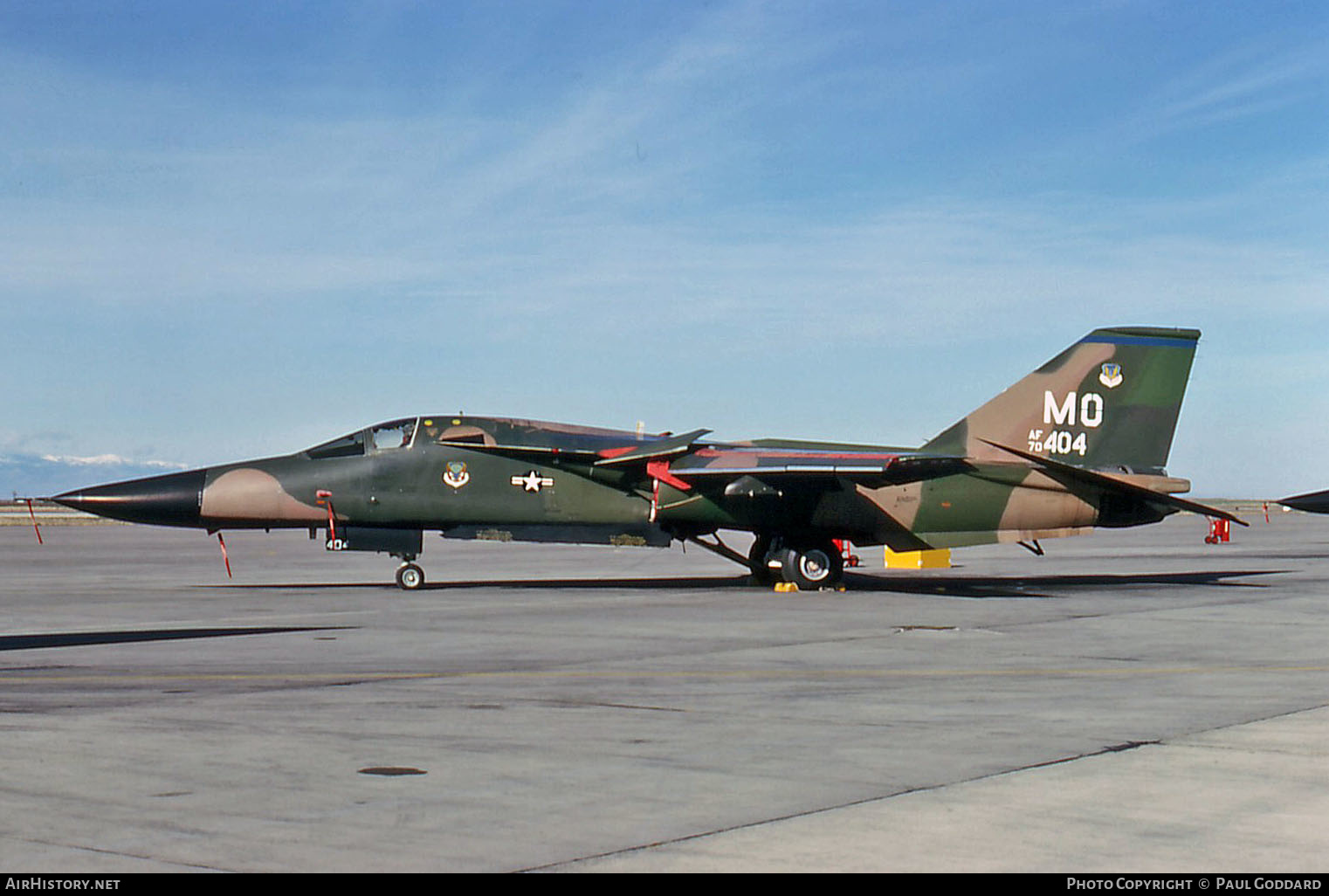 Aircraft Photo of 70-2404 / AF70-404 | General Dynamics F-111F Aardvark | USA - Air Force | AirHistory.net #590523