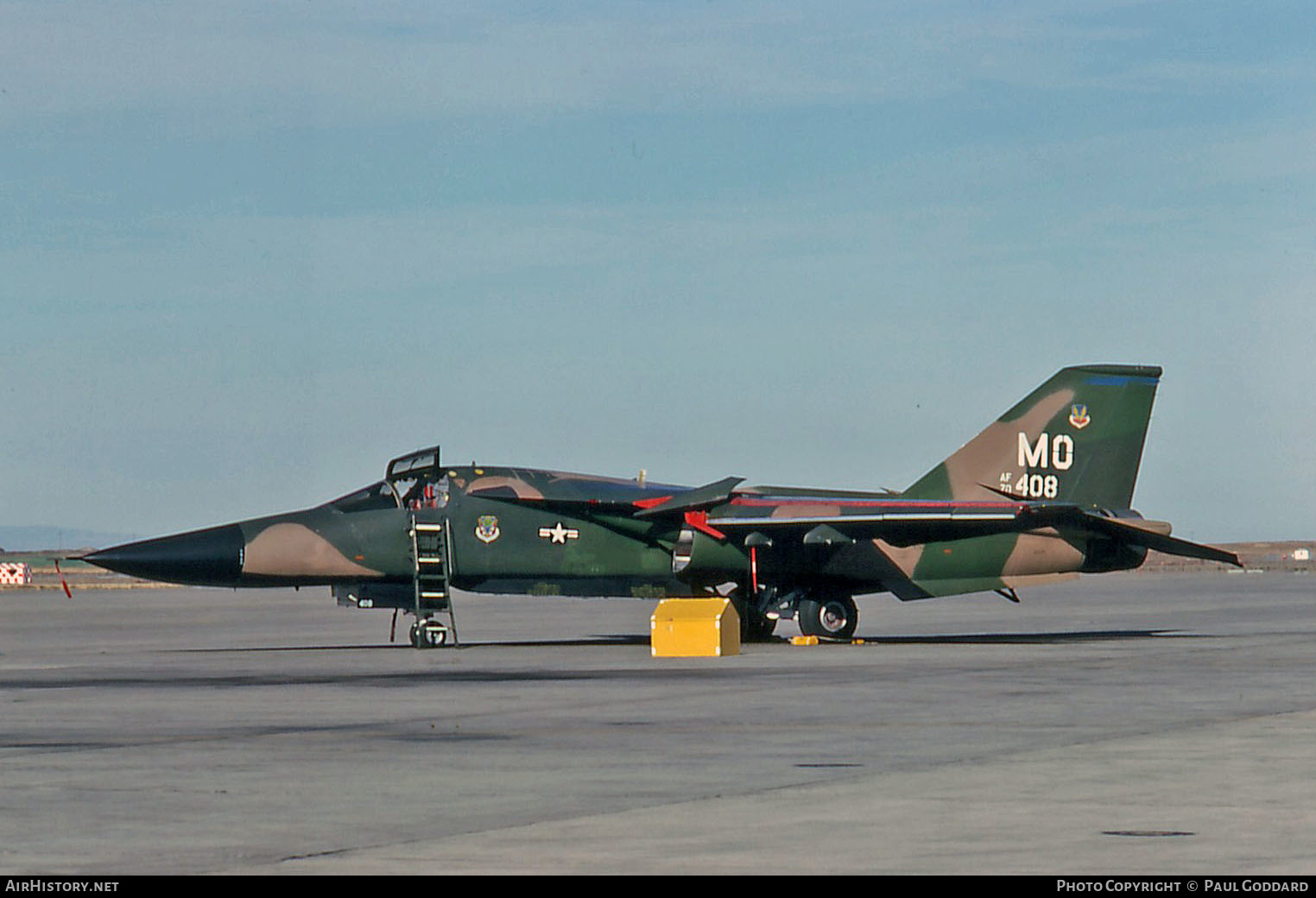 Aircraft Photo of 70-2408 / AF70-408 | General Dynamics F-111F Aardvark | USA - Air Force | AirHistory.net #590525