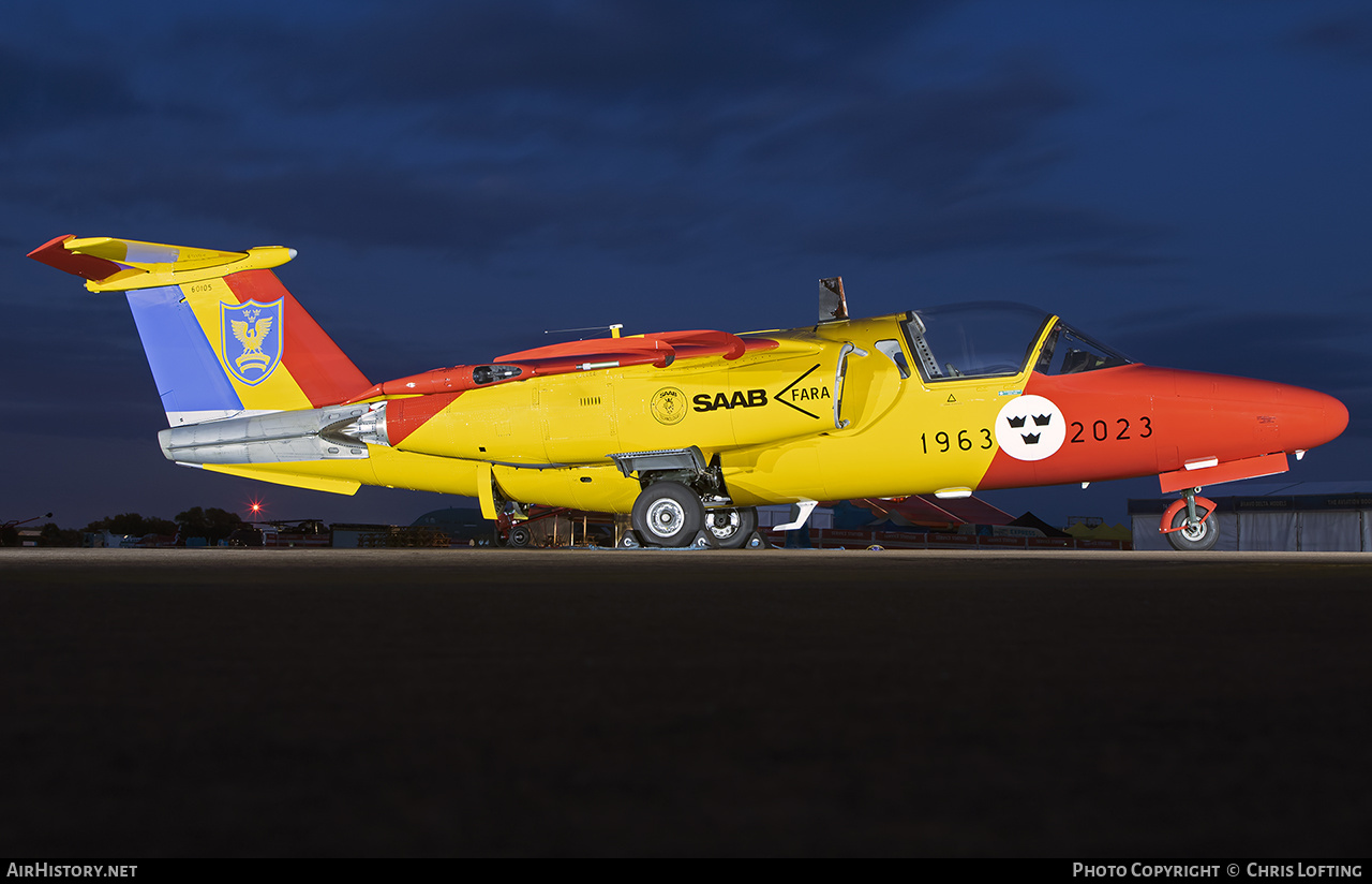 Aircraft Photo of 60105 | Saab Sk 60B | Sweden - Air Force | AirHistory.net #590533