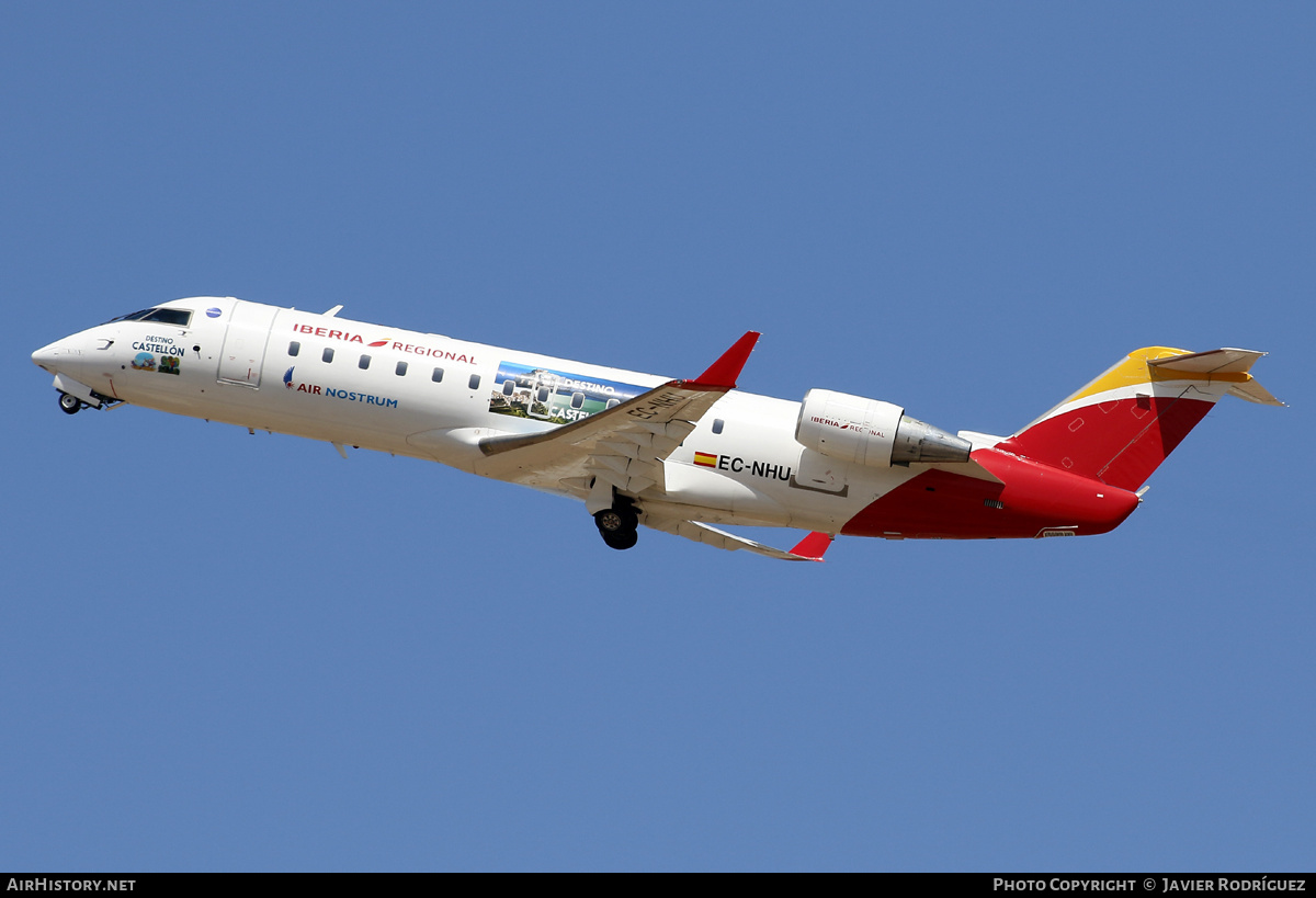 Aircraft Photo of EC-NHU | Bombardier CRJ-200ER (CL-600-2B19) | Iberia Regional | AirHistory.net #590547