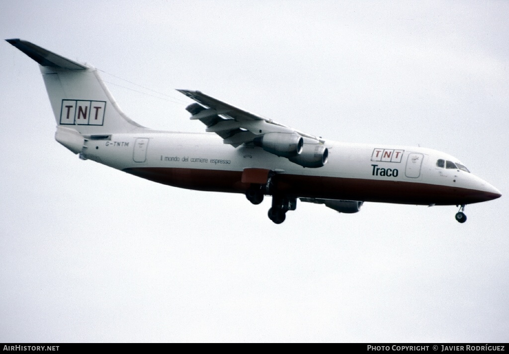 Aircraft Photo of G-TNTM | British Aerospace BAe-146-300QT Quiet Trader | TNT Express | AirHistory.net #590549