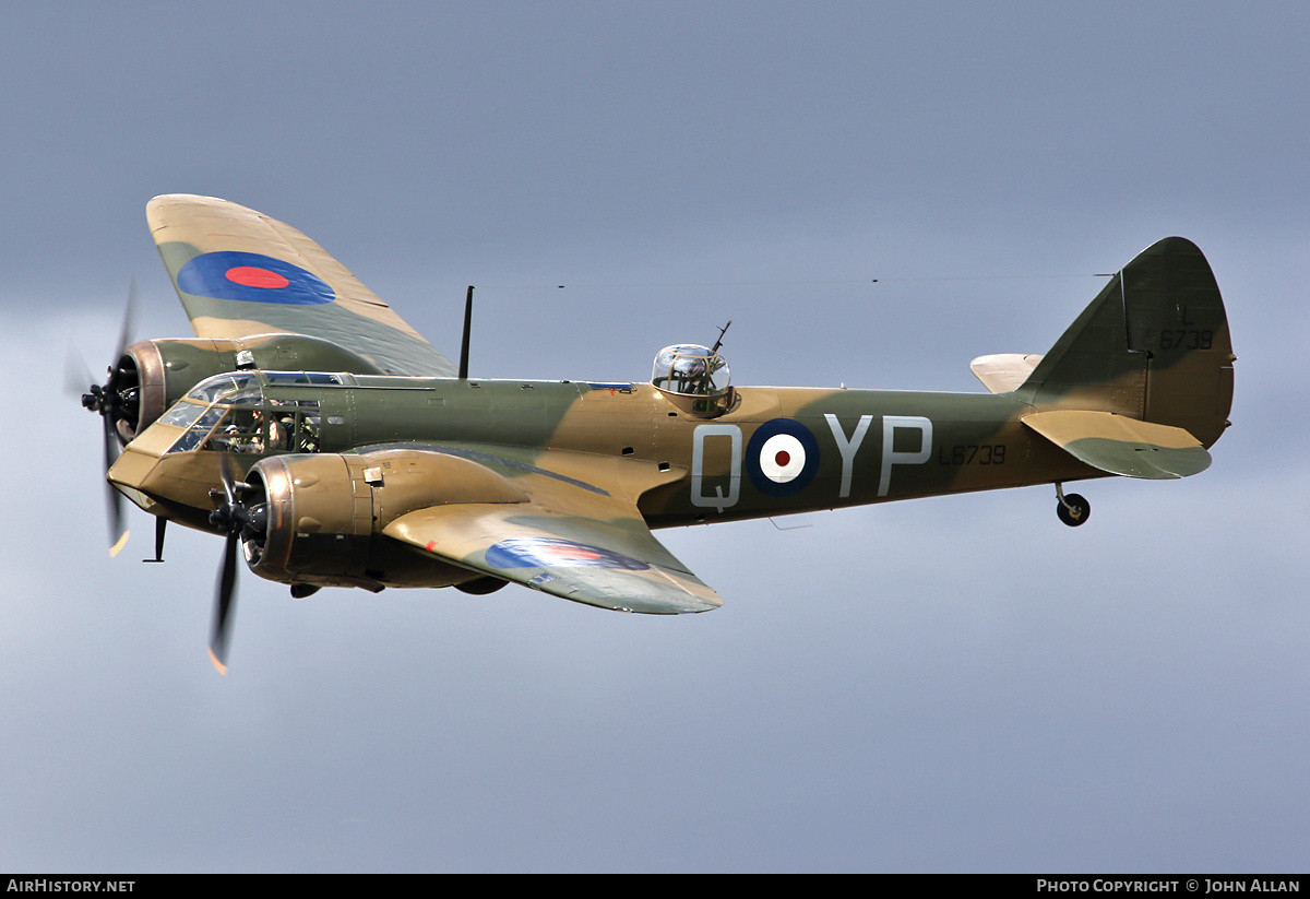 Aircraft Photo of G-BPIV / L6739 | Bristol 149 Bolingbroke Mk4 (mod) | UK - Air Force | AirHistory.net #590569