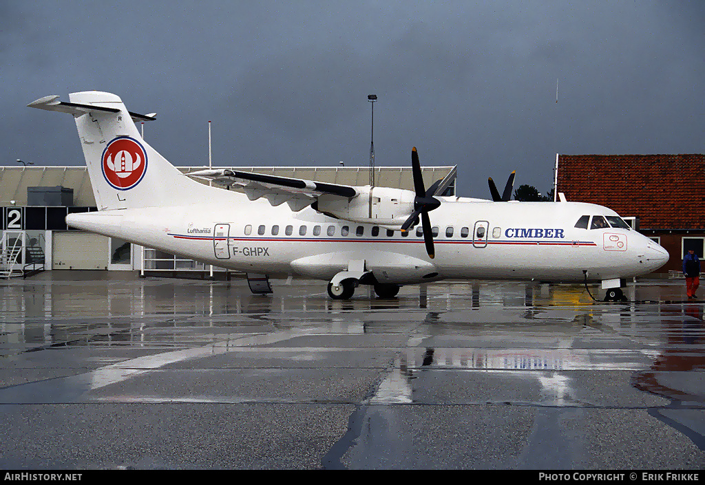 Aircraft Photo of F-GHPX | ATR ATR-42-300 | Cimber Air | AirHistory.net #590592