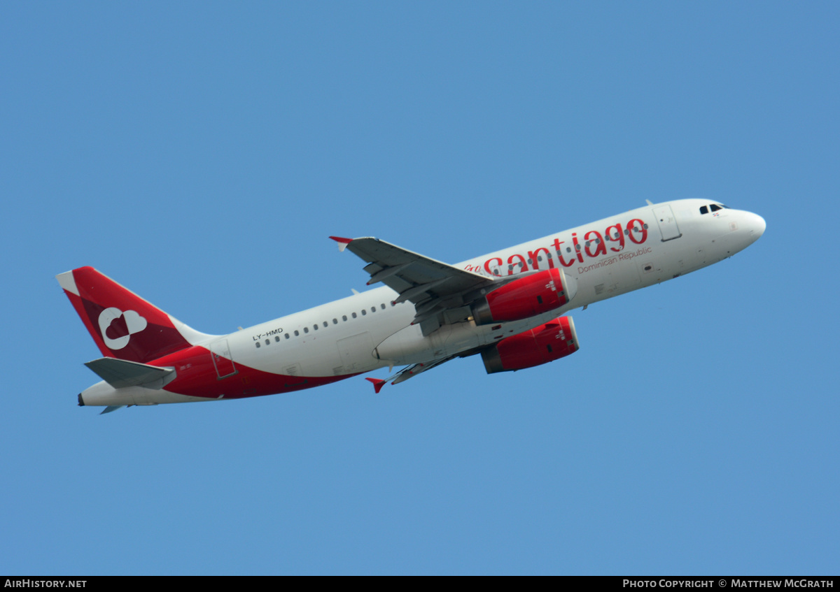 Aircraft Photo of LY-HMD | Airbus A320-233 | Heston Airlines | AirHistory.net #590601