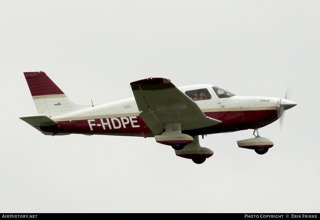 Aircraft Photo of F-HDPE | Piper PA-28-181 Archer II | AirHistory.net #590611