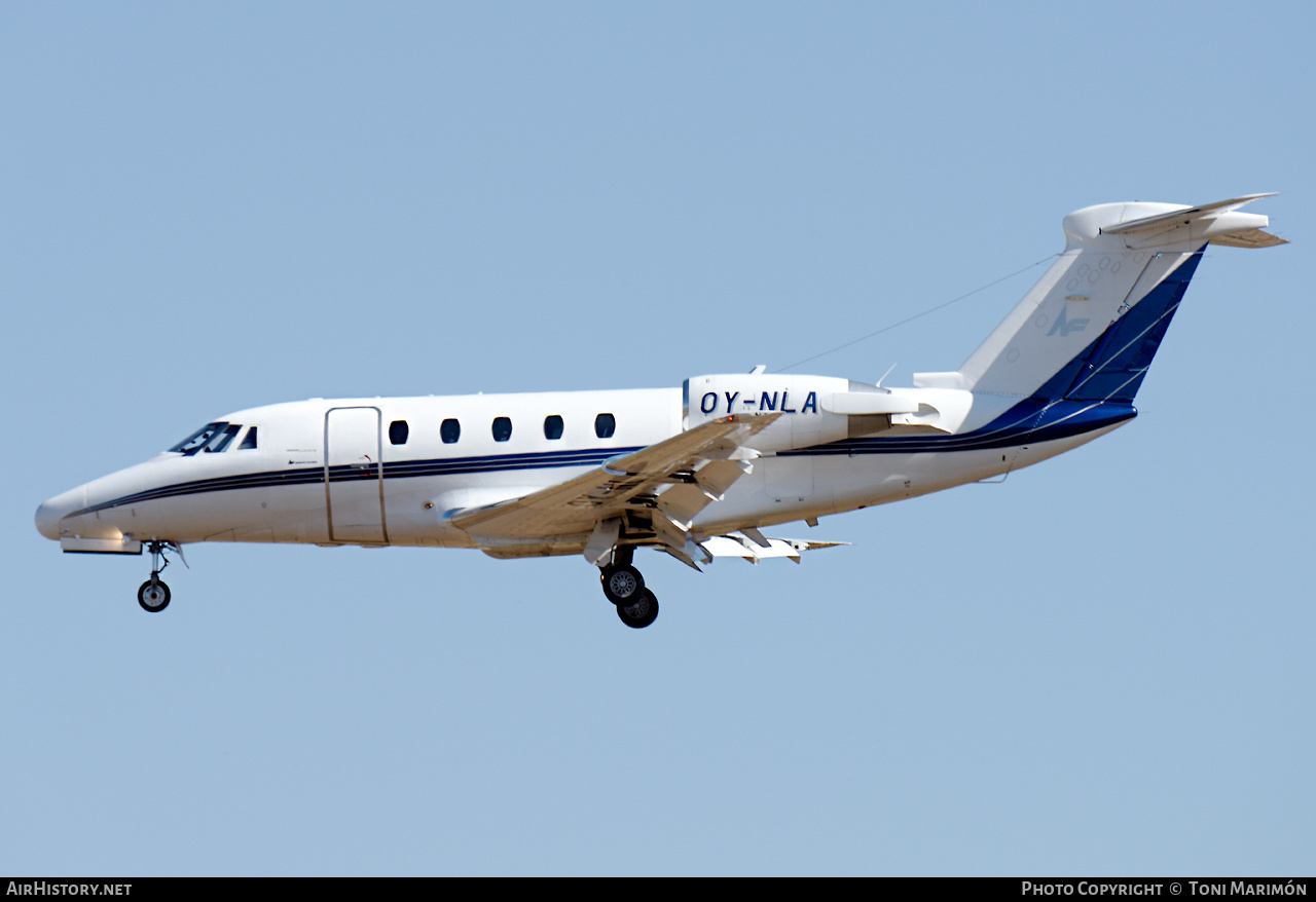 Aircraft Photo of OY-NLA | Cessna 650 Citation III | North Flying | AirHistory.net #590612