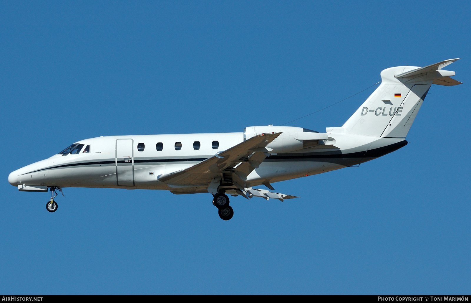 Aircraft Photo of D-CLUE | Cessna 650 Citation III | AirHistory.net #590614