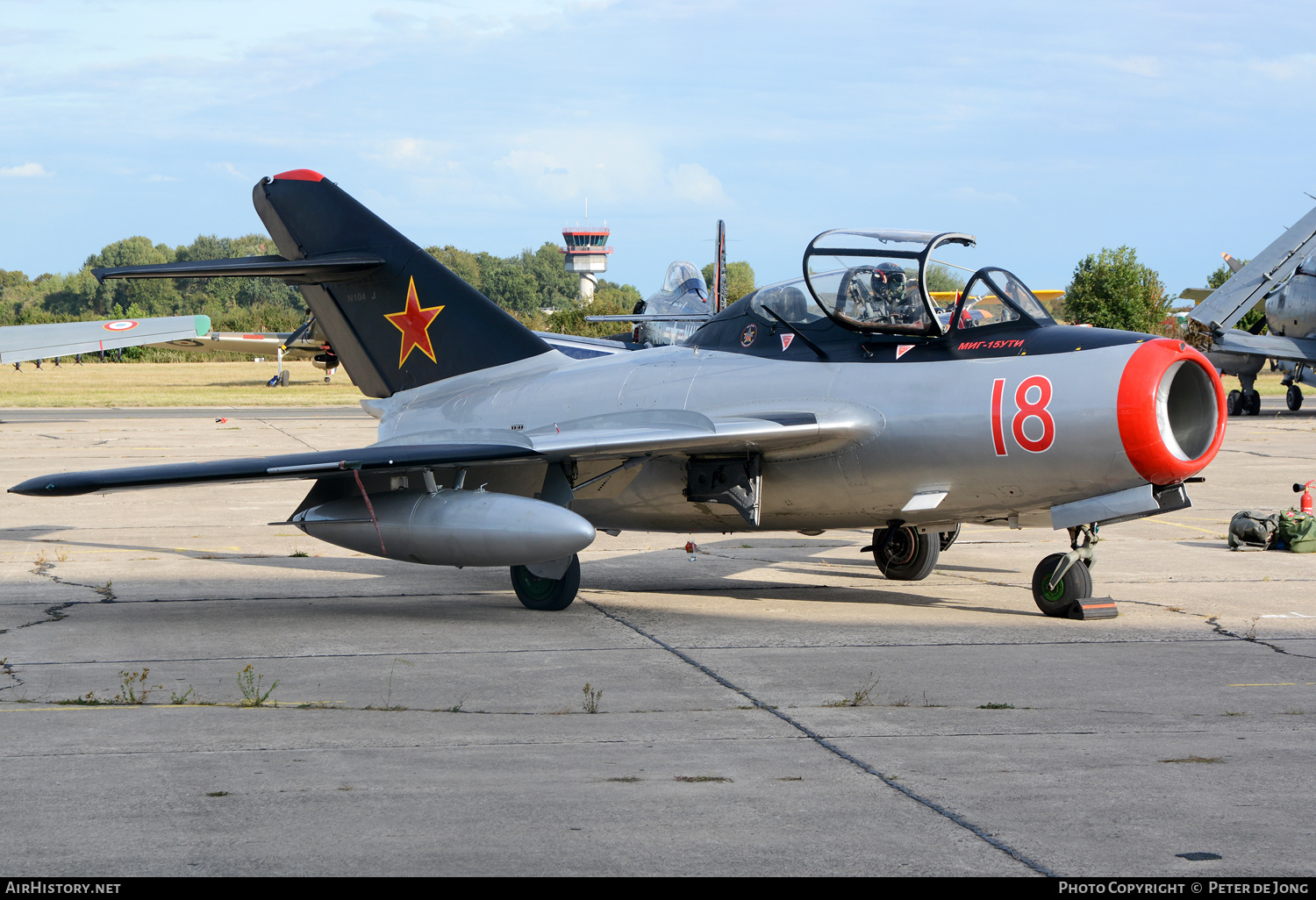 Aircraft Photo of N104CJ / 18 red | PZL-Mielec SBLim-2 (MiG-15UTI) | Soviet Union - Air Force | AirHistory.net #590620
