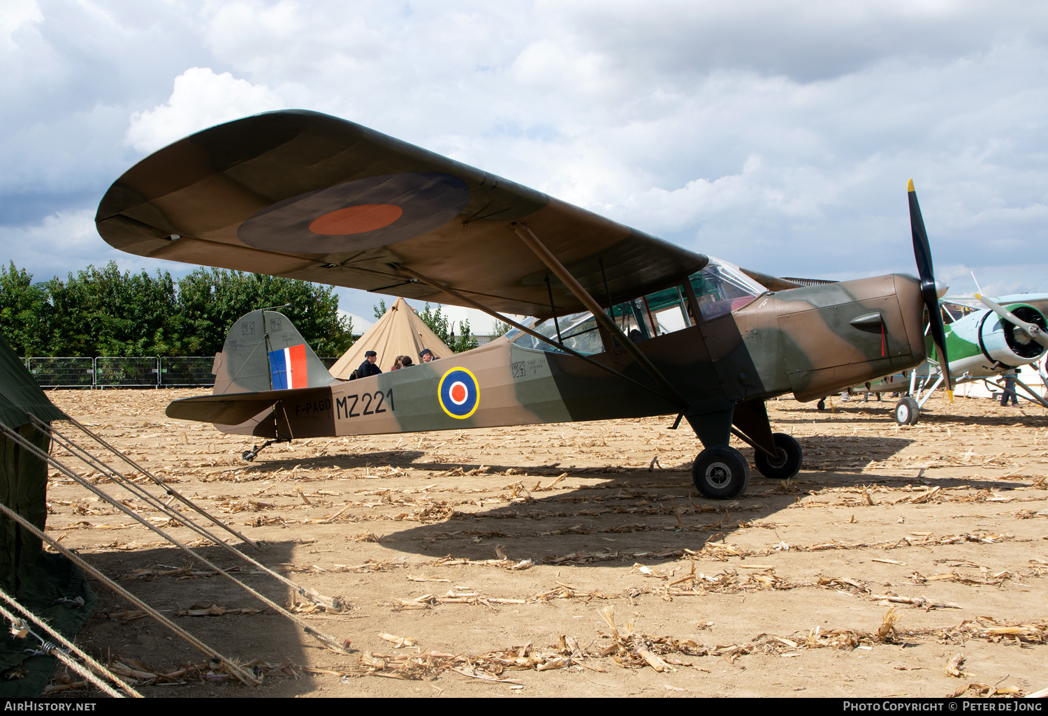 Aircraft Photo of F-PAGD / MZ221 | Auster J-1 Autocrat | UK - Air Force | AirHistory.net #590629