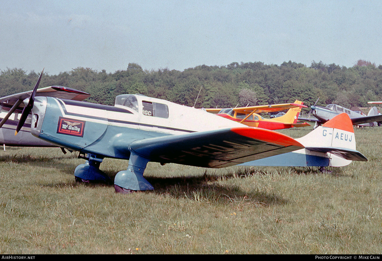 Aircraft Photo of G-AEUJ | Miles M.11A Whitney Straight | McAully Flying Group | AirHistory.net #590632