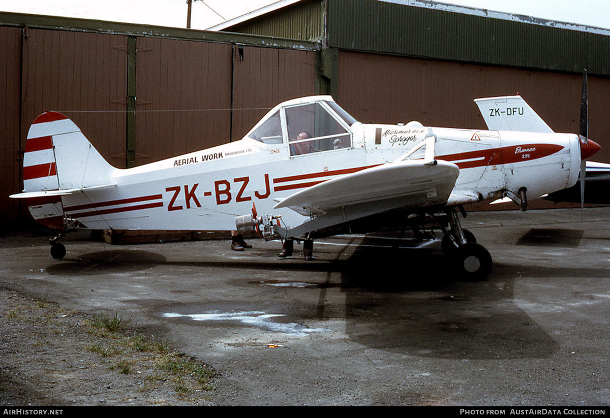 Aircraft Photo of ZK-BZJ | Piper PA-25-235 Pawnee | Aerial Work Marlborough | AirHistory.net #590648