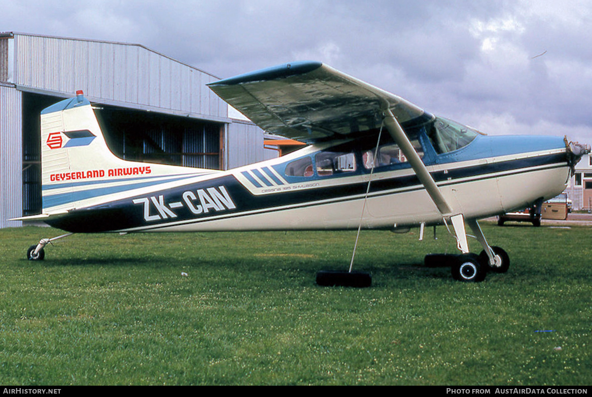 Aircraft Photo of ZK-CAN | Cessna 185 Skywagon | Geyserland Airways | AirHistory.net #590658
