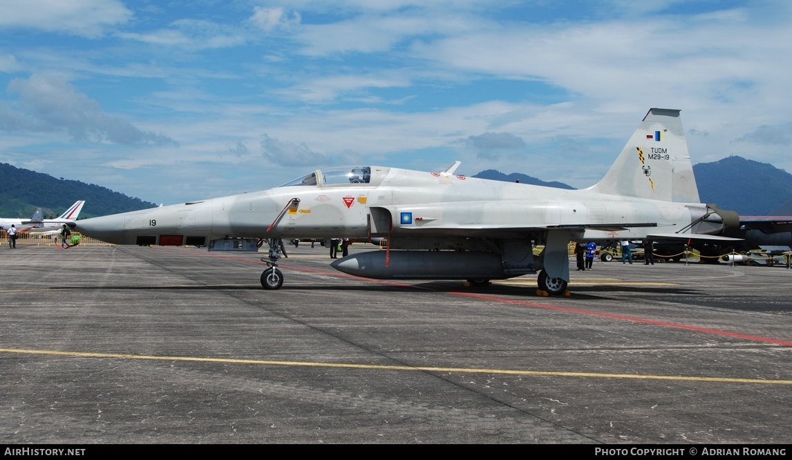 Aircraft Photo of M29-19 | Northrop RF-5E Tigereye | Malaysia - Air Force | AirHistory.net #590704