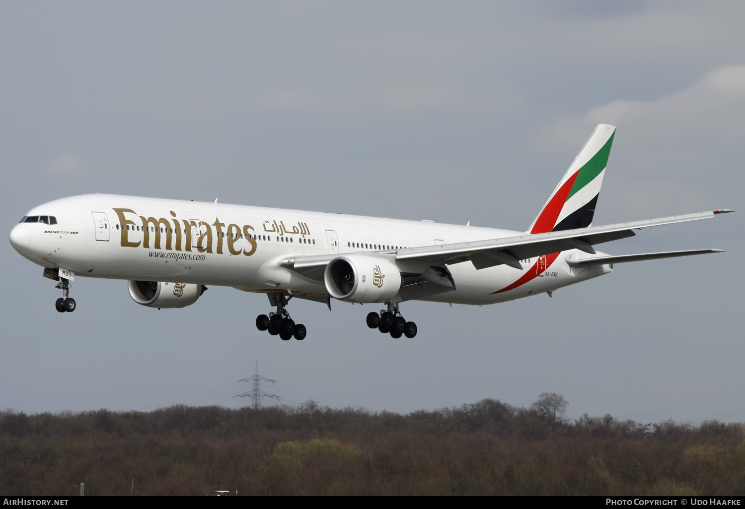 Aircraft Photo of A6-EMQ | Boeing 777-31H | Emirates | AirHistory.net #590706