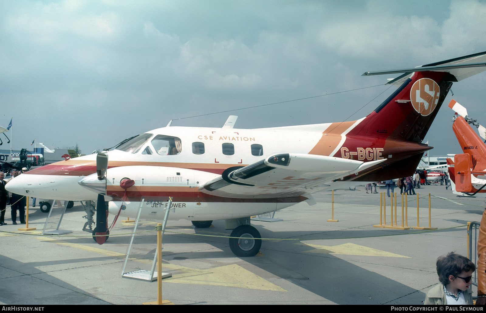 Aircraft Photo of G-BGIE | Embraer EMB-121A Xingu | CSE Aviation | AirHistory.net #590727