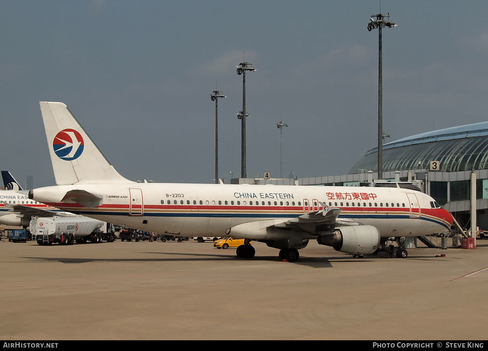 Aircraft Photo of B-2203 | Airbus A320-232 | China Eastern Airlines | AirHistory.net #590746