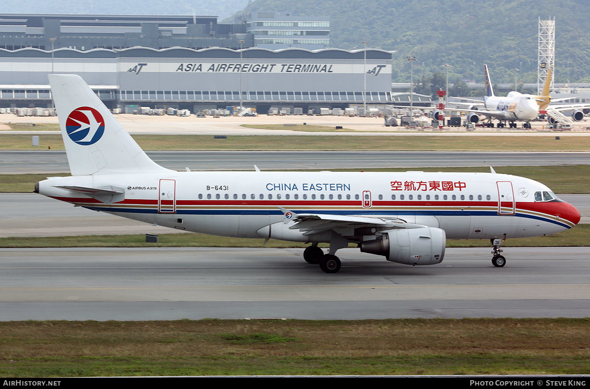 Aircraft Photo of B-6431 | Airbus A319-115 | China Eastern Airlines | AirHistory.net #590754